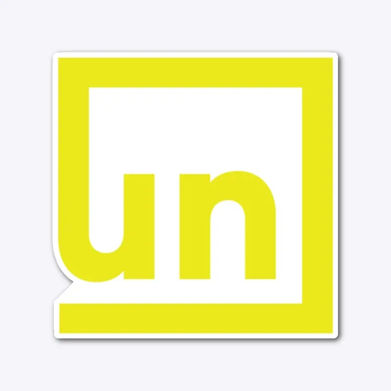 UN Shipping Logo Sticker